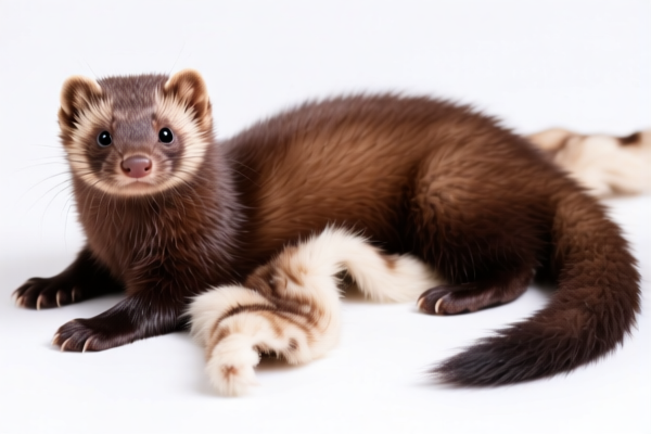 Wild Mink Raw Furskins (Whole Skin, with Attachments)