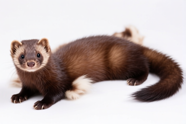 Wild Mink Raw Furskins (Whole Skin, with Attachments)