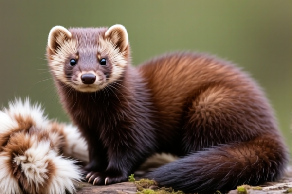 Wild Mink Raw Furskins for Furriers' Use
