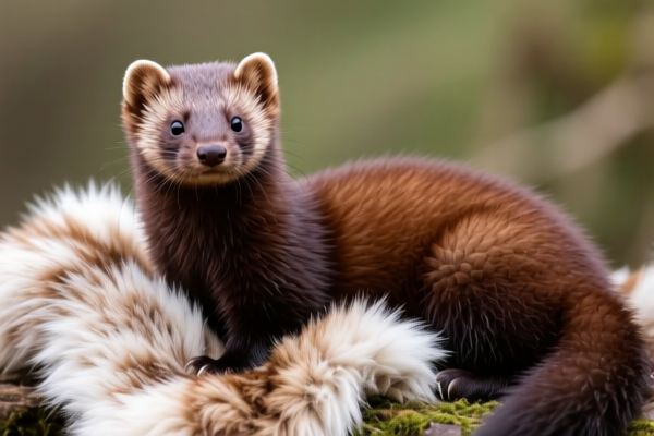 Wild Mink Raw Furskins for Furriers' Use