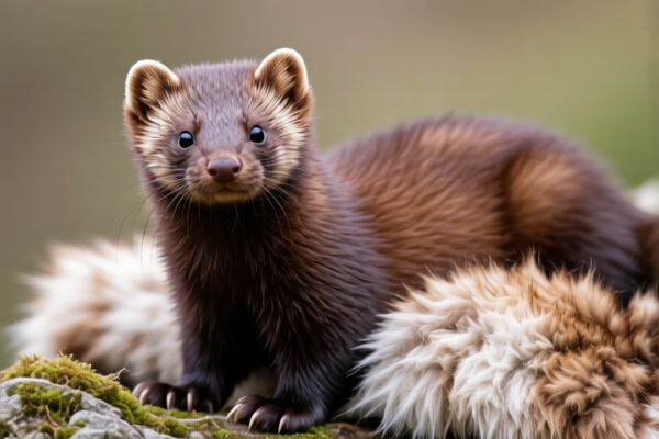 Wild Mink Raw Furskins for Furriers' Use
