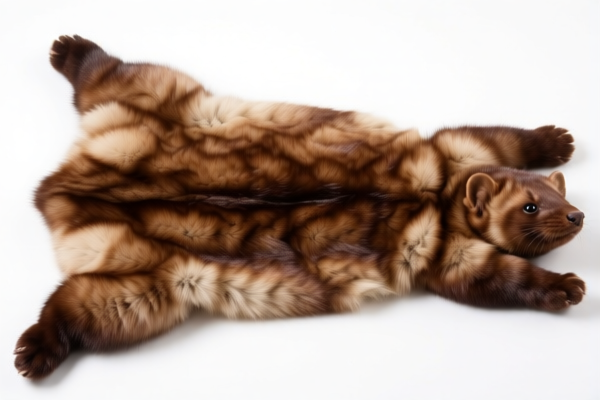 Mink pelt (for furriers' use)