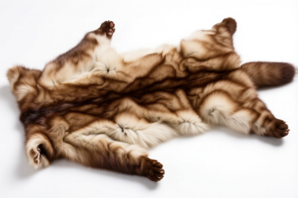Mink pelt (for furriers' use)