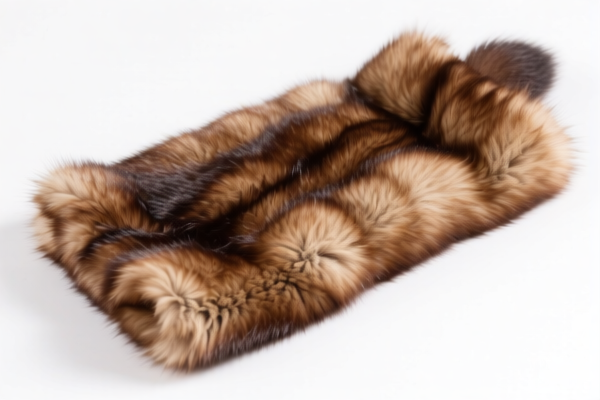 Raw mink fur