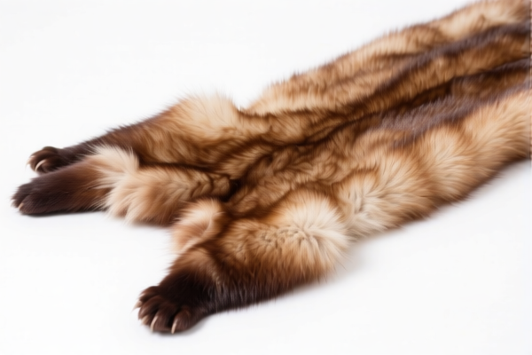 Whole mink skins (with head, tail and paws)