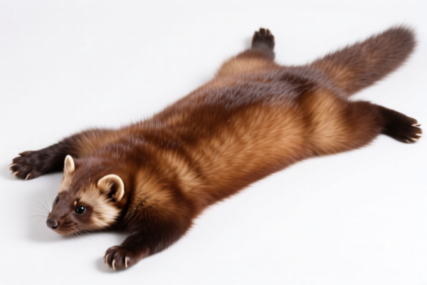 Whole mink skins (with head, tail and paws)