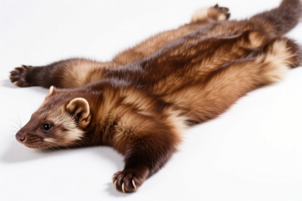 Whole mink skins