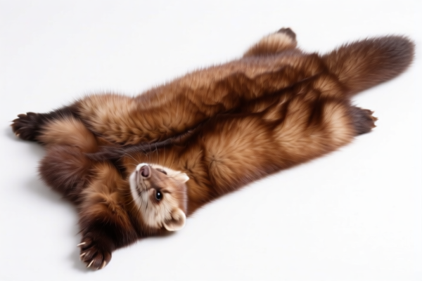 Whole mink skins