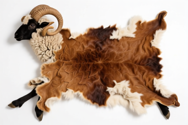 Raw Lambskins (including heads, tails, paws etc