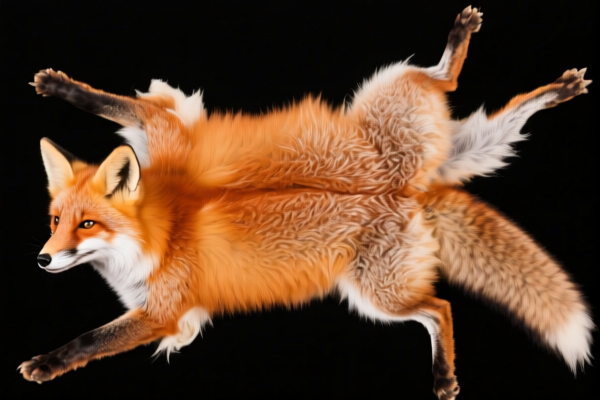 Raw fox skins (with or without head, tail or paws), other