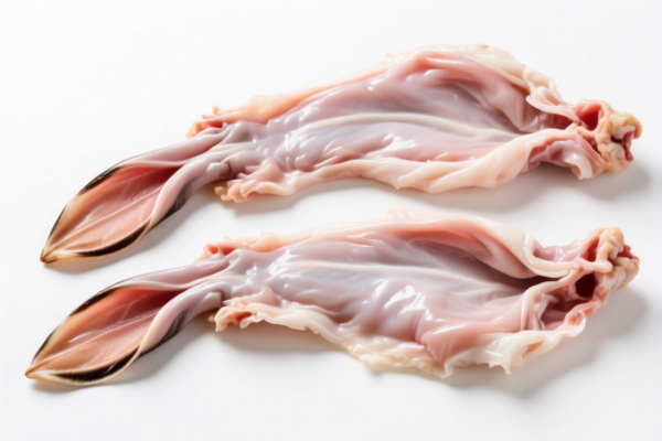 Raw rabbit skins for furriers' use