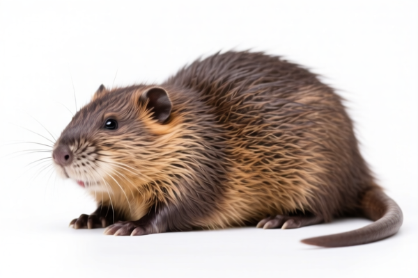 Muskrat furskins for furriers' use