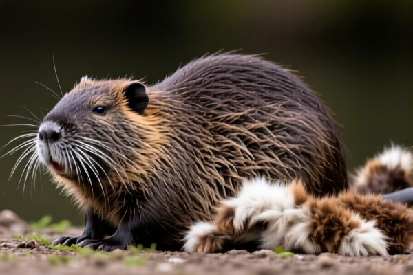 Whole Nutria Furskins for Furriers' Use