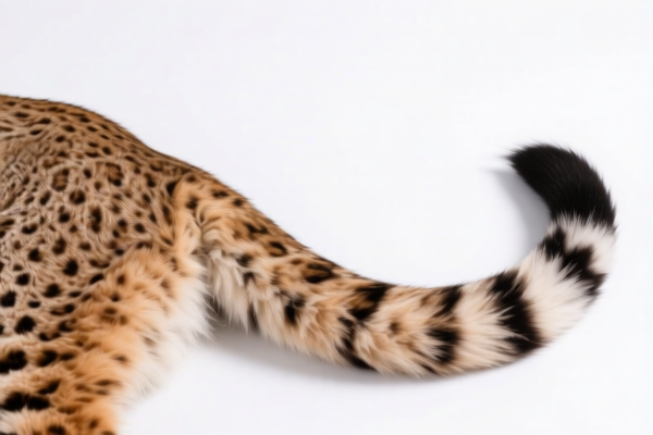 Lynx furskins with tail