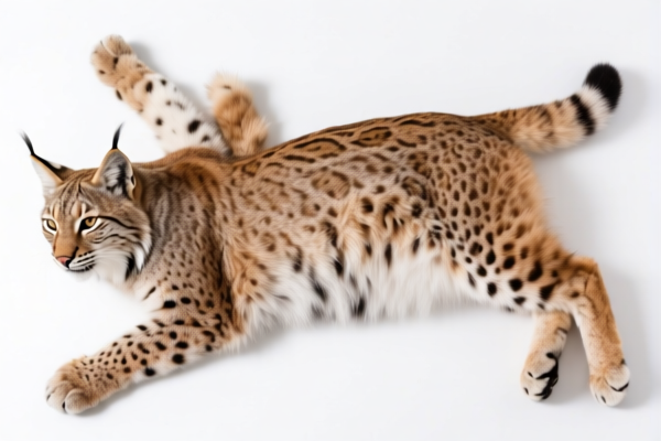 Natural lynx furskins (with or without head, tail or paws)