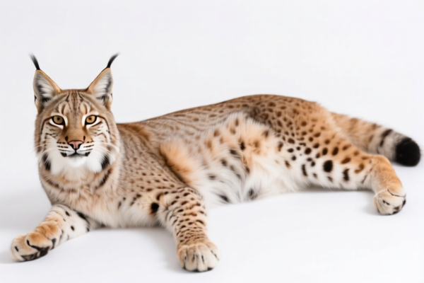 Natural lynx furskins (with or without head, tail or paws)