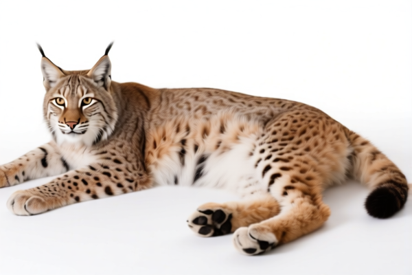 Whole lynx furskins
