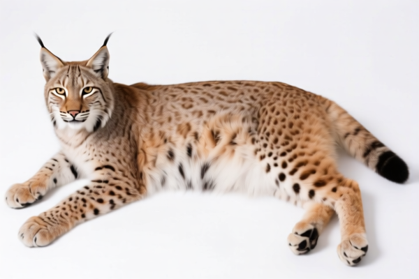 Whole lynx furskins
