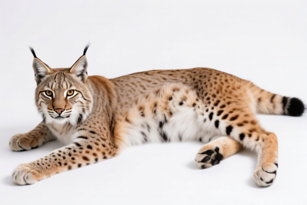 Whole lynx furskins