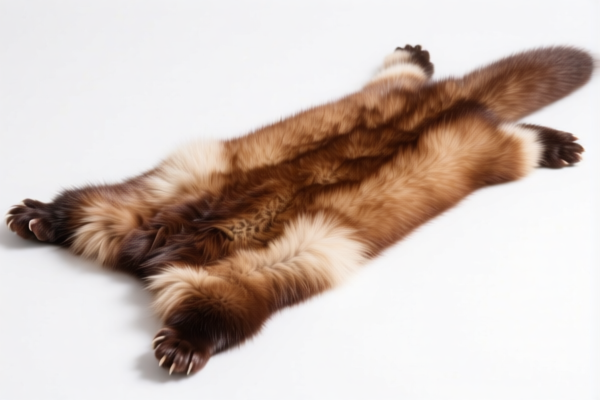 Whole mink skins raw