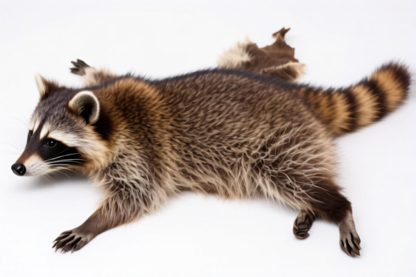 Raw Racoon Skins