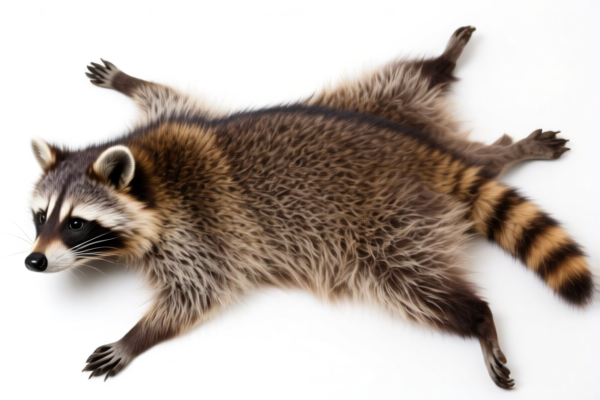 Raw Racoon Skins