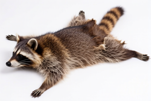 Raw Racoon Skins
