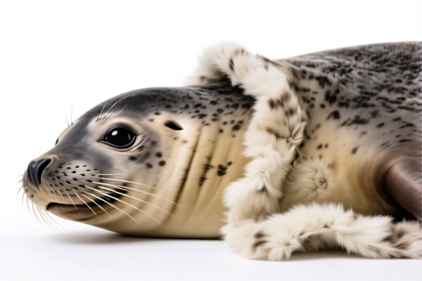 Raw Seal Furskins with Head