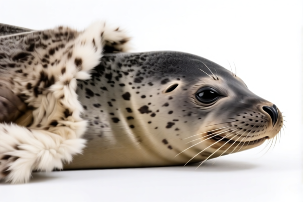 Raw Seal Furskins with Head