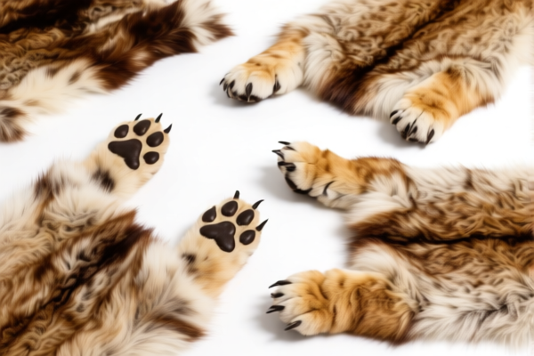 Other raw furskins (with paws)