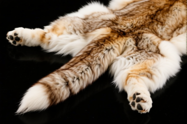 Other raw furskins (with tail)