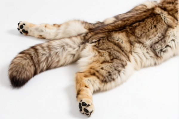 Other whole furskins (with tail and paws)