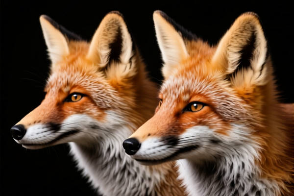Fox Raw Fur Skins Heads