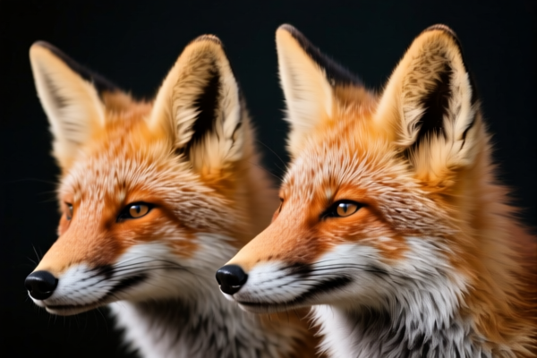 Fox Raw Fur Skins Heads