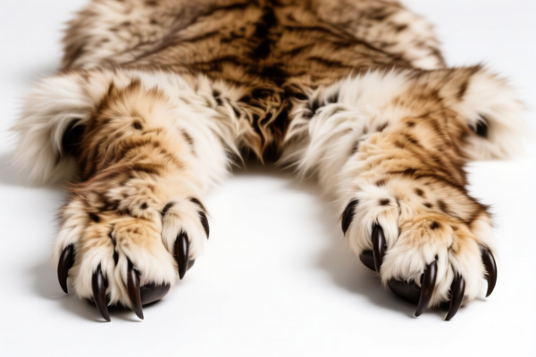 Raw Fur Skins Paws