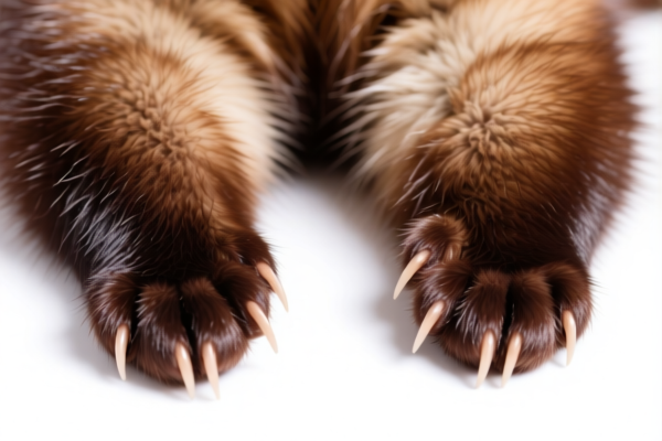 Mink Skins with Paws