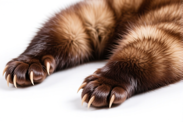 Mink Skins with Paws
