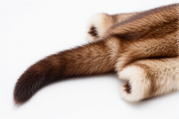 Mink Skins with Tail