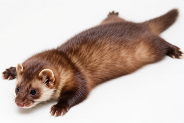 Mink Whole Skins with Head, Tail and Paws