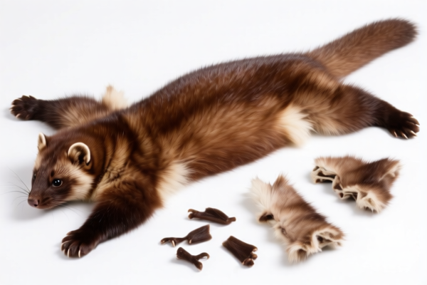 Unassembled Mink Whole Skins
