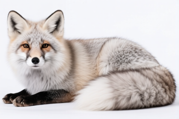 Platinum Fox Furskins (Unassembled)