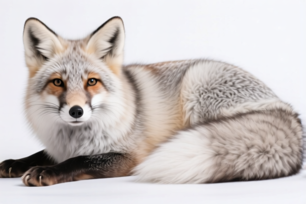 Platinum Fox Furskins (Unassembled)