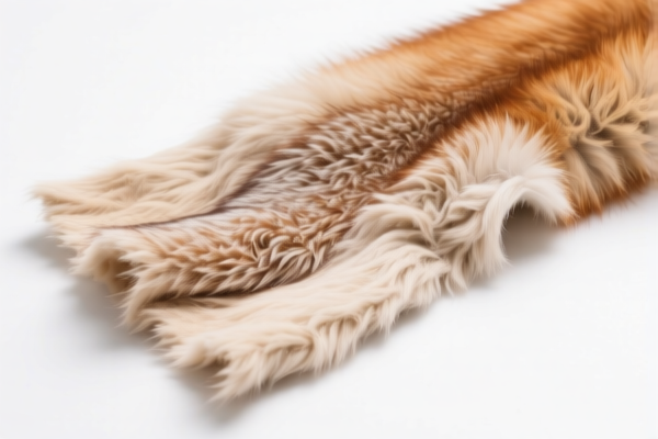 Undyed Fox Fur Material