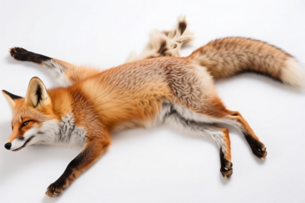 Undyed Fox Fur Skins