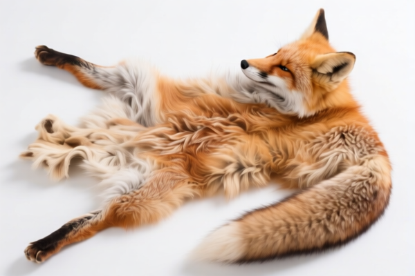Undyed Fox Fur Skins