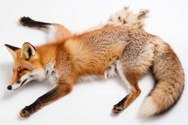 Undyed Fox Fur Skins