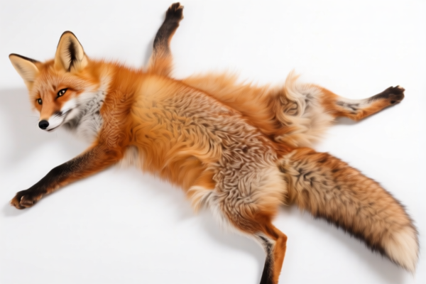 Undyed Fox Skins for Gloves