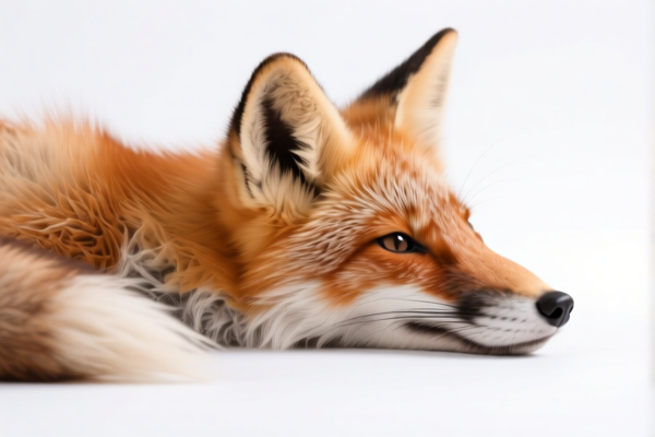 Undyed Fox Skins with Head
