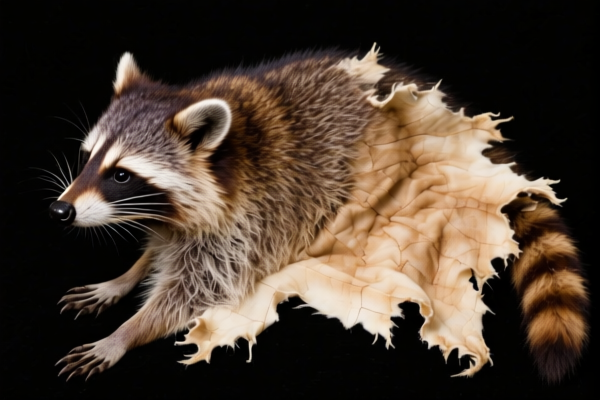 Undyed Racoon Skins (With Head)