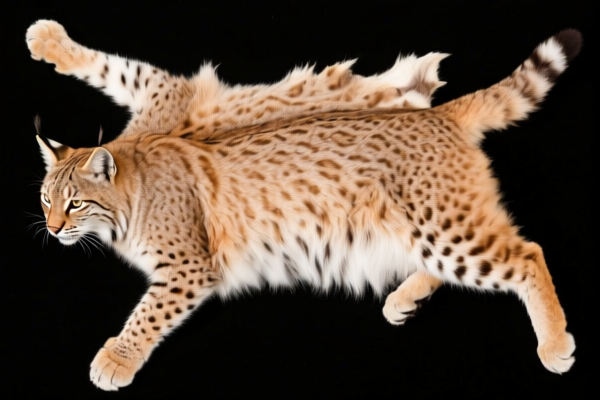 Undyed Lynx Skins (Unassembled)